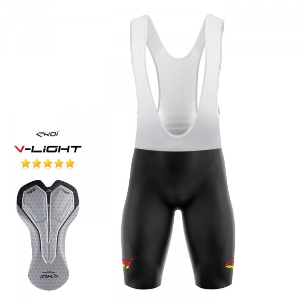 BIBSHORT EKOI LINEA yellow fluo BIBSHORT EKOI LINEA yellow fluo