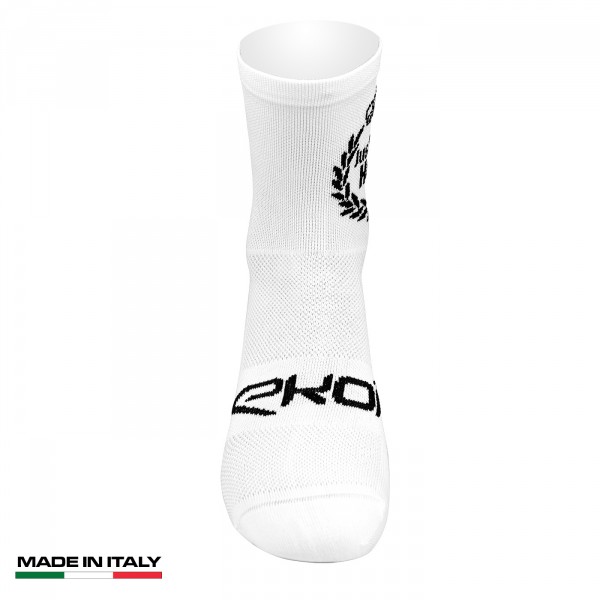 Chaussettes velo EKOI Lady Just for Her White