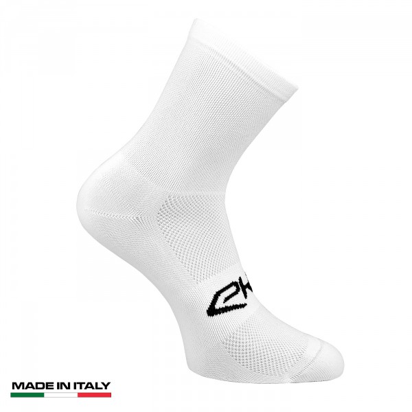Chaussettes velo EKOI Lady Just for Her White