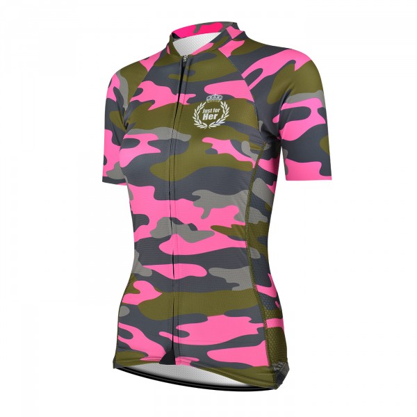 Ladies Jersey EKOI JUST FOR HER KAMO PINK Ladies Jersey EKOI JUST FOR HER KAMO PINK