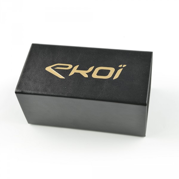 BOITIER CARRE CUIR NOIR BOITIER CARRE CUIR NOIR