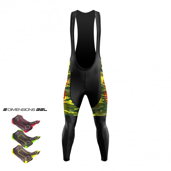 collant gel 3d ekoi kamo kaki