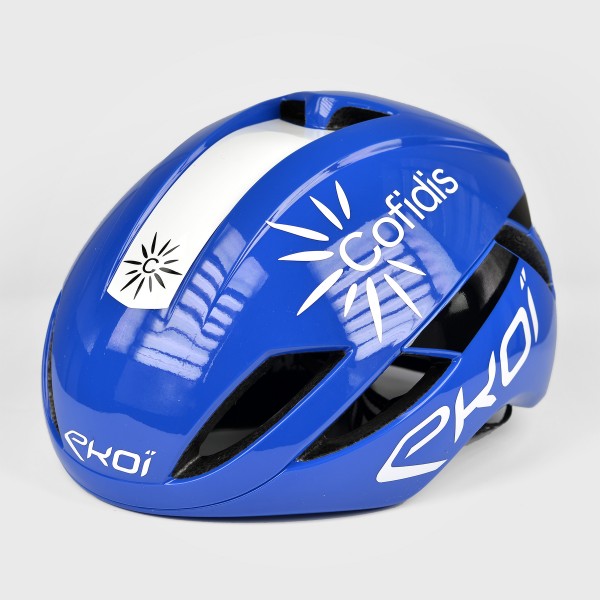 casque ekoi ar14 proteam cofidis bleu