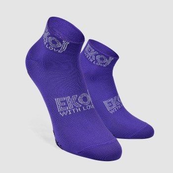 Dámské ponožky Ekoï Stella fialové
