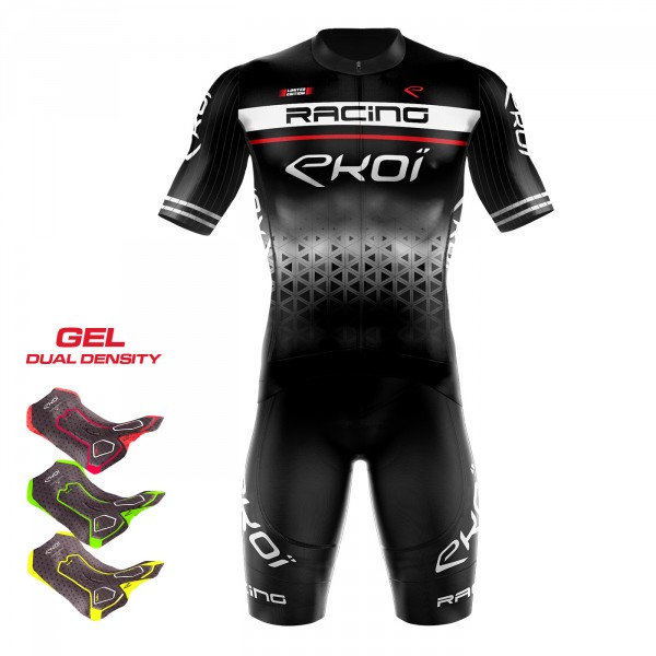 GEAR 3D GEL EKOI LTD RACING BLACK GEAR 3D GEL EKOI LTD RACING BLACK