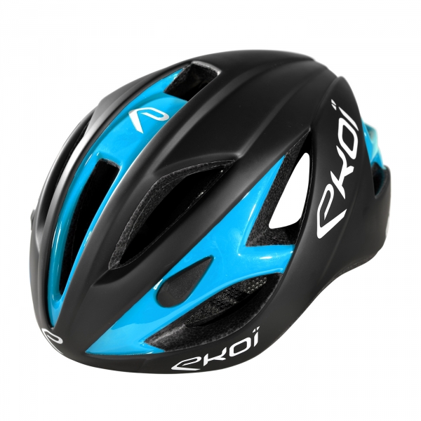 Casco EKOI AR13 Nero opaco Blu Casco EKOI AR13 Nero opaco Blu