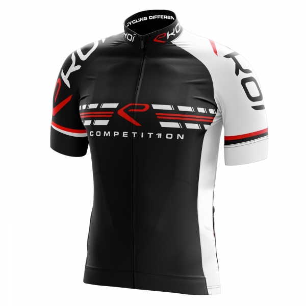 Trikot EKOI COMP11 Schwarz Weiß Trikot EKOI COMP11 Schwarz Weiß