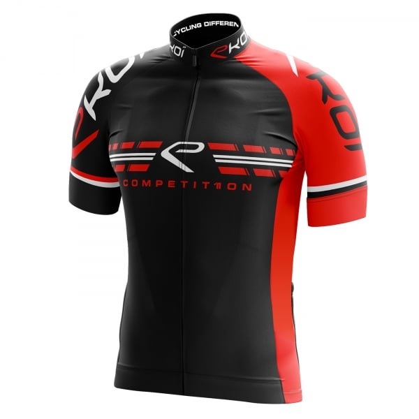 Fietsshirt EKOI COMP11 Zwart Rood Fietsshirt EKOI COMP11 Zwart Rood