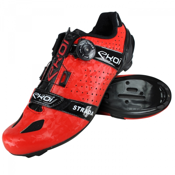 Scarpe strada EKOI Strada Cristal Rosso Scarpe strada EKOI Strada Cristal Rosso
