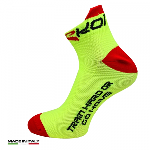 Calze EKOI RUN Perf Giallo Calze EKOI RUN Perf Giallo