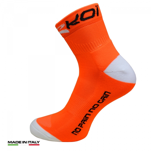 strømper EKOI RUN Comp Orange strømper EKOI RUN Comp Orange