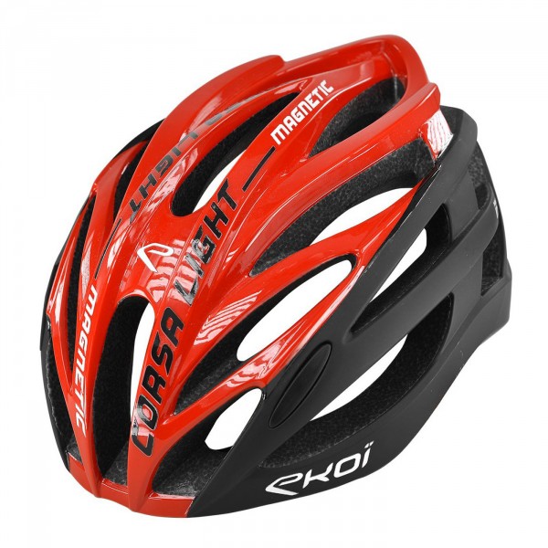 Hjelm EKOI CORSA LIGHT Rød/Sort Hjelm EKOI CORSA LIGHT Rød/Sort