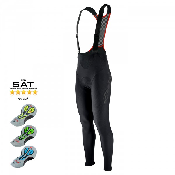 EKOI PRO bib tights with shape-memory gel SAT pad EKOI PRO bib tights with shape-memory gel SAT pad