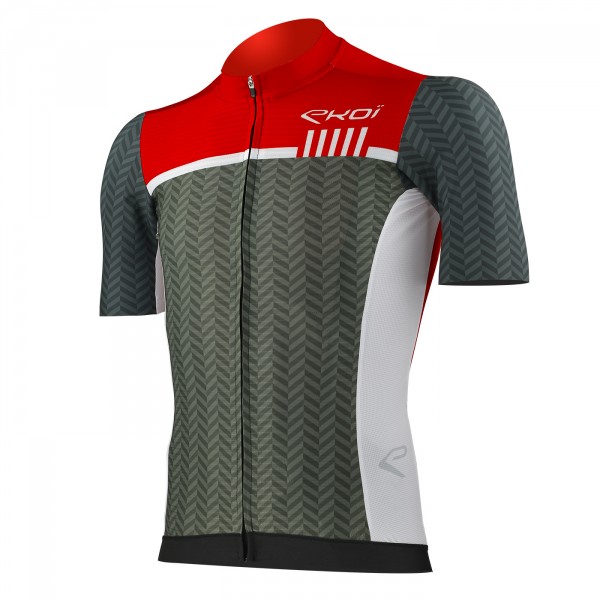Maillot EKOI Lombardie Rouge Maillot EKOI Lombardie Rouge