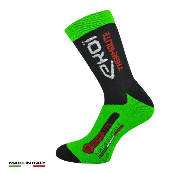 Chaussettes hiver EKOI THERMOLITE 0 DEGRE VERT Chaussettes hiver EKOI THERMOLITE 0 DEGRE VERT