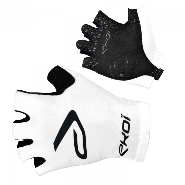 Guanti ciclismo strada SAT EKOI Bianco Guanti ciclismo strada SAT EKOI Bianco