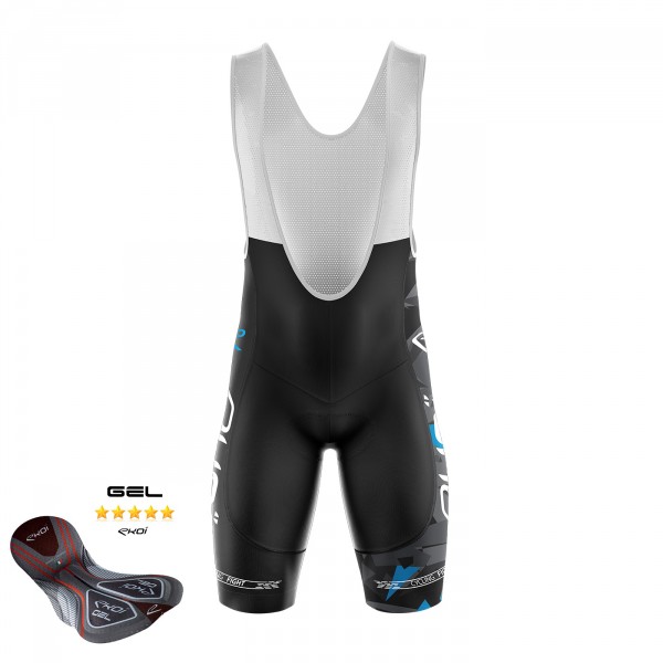 Cuissard Gel injecté EKOI TEAM Noir Cuissard Gel injecté EKOI TEAM Noir