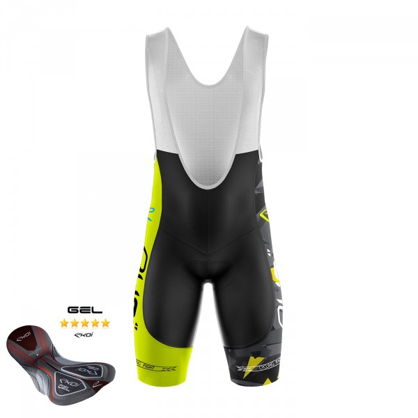 Cosciali Gel iniettato EKOI TEAM Giallo fluo Cosciali Gel iniettato EKOI TEAM Giallo fluo