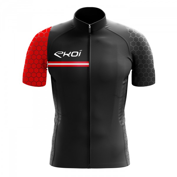 Maillot EKOI HEXA Noir Rouge Maillot EKOI HEXA Noir Rouge