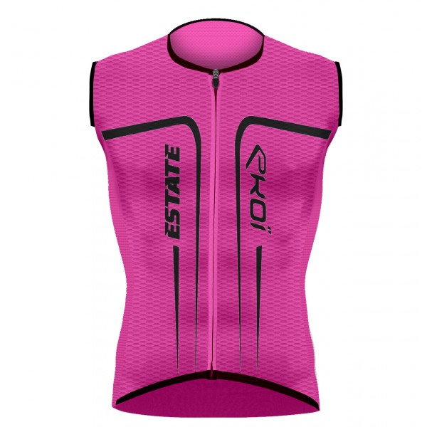 Maillot EKOI ESTATE sans manches Rose fluo Maillot EKOI ESTATE sans manches Rose fluo