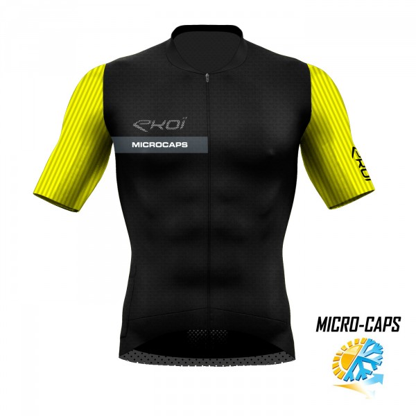 Maglia estate EKOI MICROCAPS Giallo fluo Maglia estate EKOI MICROCAPS Giallo fluo