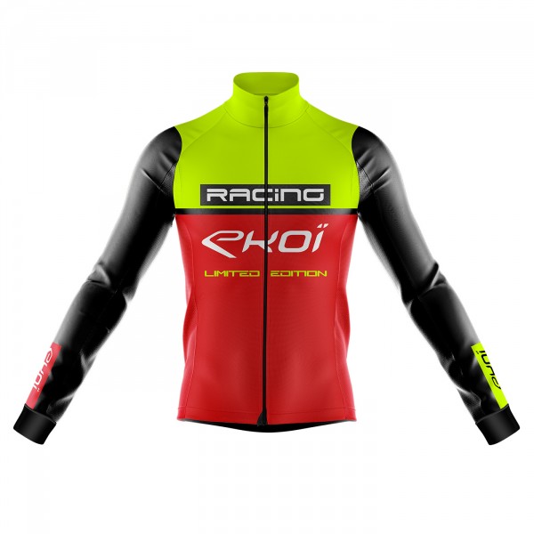 Veste thermique Grand Froid EKOI RACING -5° Jaune Rouge Veste thermique Grand Froid EKOI RACING -5° Jaune Rouge