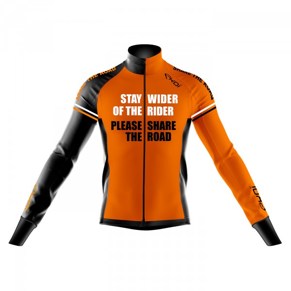 HIVER EKOI STAY WIDER termojakke i Neonorange HIVER EKOI STAY WIDER termojakke i Neonorange
