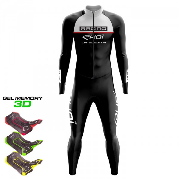 Combinaison hiver Gel EKOI RACING Noir Blanc Combinaison hiver Gel EKOI RACING Noir Blanc