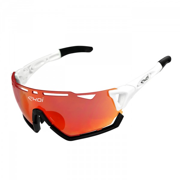 Glasses EKOI PERSOEVO7 LTD White Revo Red Glasses EKOI PERSOEVO7 LTD White Revo Red