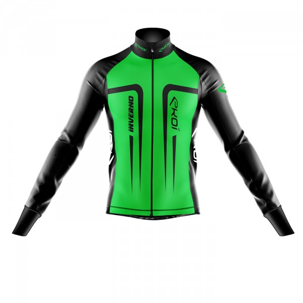 Thermische jas EKOI INVERNO 0° fluo groen Thermische jas EKOI INVERNO 0° fluo groen