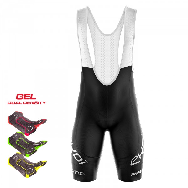 BIBSHORTS 3D GEL EKOI RACING LTD BLACK BIBSHORTS 3D GEL EKOI RACING LTD BLACK