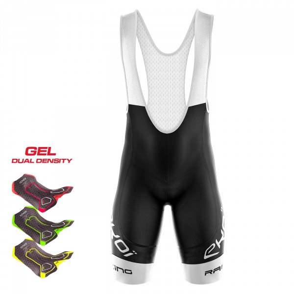BIBSHORTS 3D GEL EKOI RACING LTD WHITE BIBSHORTS 3D GEL EKOI RACING LTD WHITE