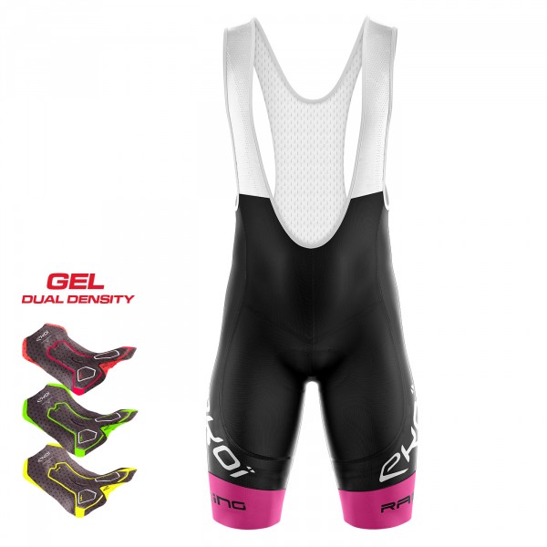 Cosciali 3D GEL EKOI LTD RACING Rosa fluo Cosciali 3D GEL EKOI LTD RACING Rosa fluo