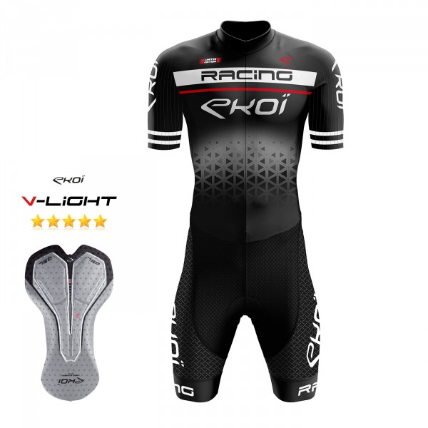 Kombinezon letni GEL EKOI LTD RACING Czarny Kombinezon letni GEL EKOI LTD RACING Czarny