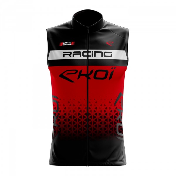 Gilet coupe-vent EKOI LTD RACING Rouge Gilet coupe-vent EKOI LTD RACING Rouge