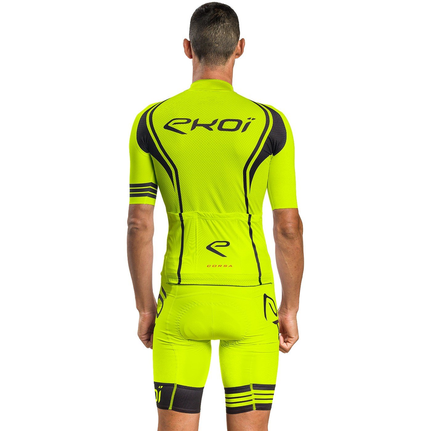 chaussure velo route jaune fluo