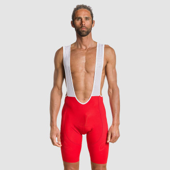 Pantaloncino ciclismo Ekoï 3D GEL EVO Rosso