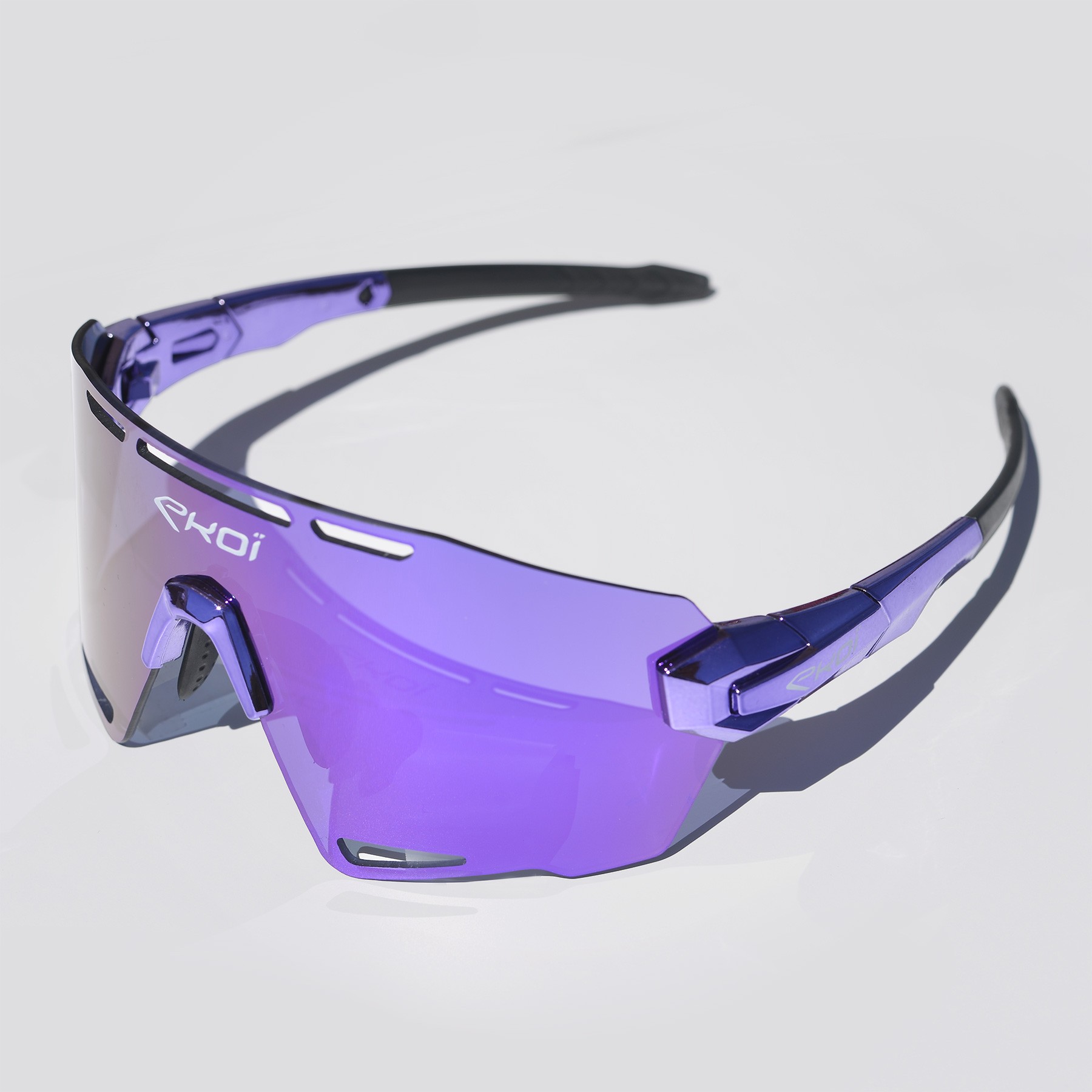 Sunglasses EKOI PREMIUM 90 LTD STAR Purple Chrome - EKOI