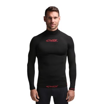 Base Layer EKOI Perf THERMO PLUS COLD EXTREM High Collar Black