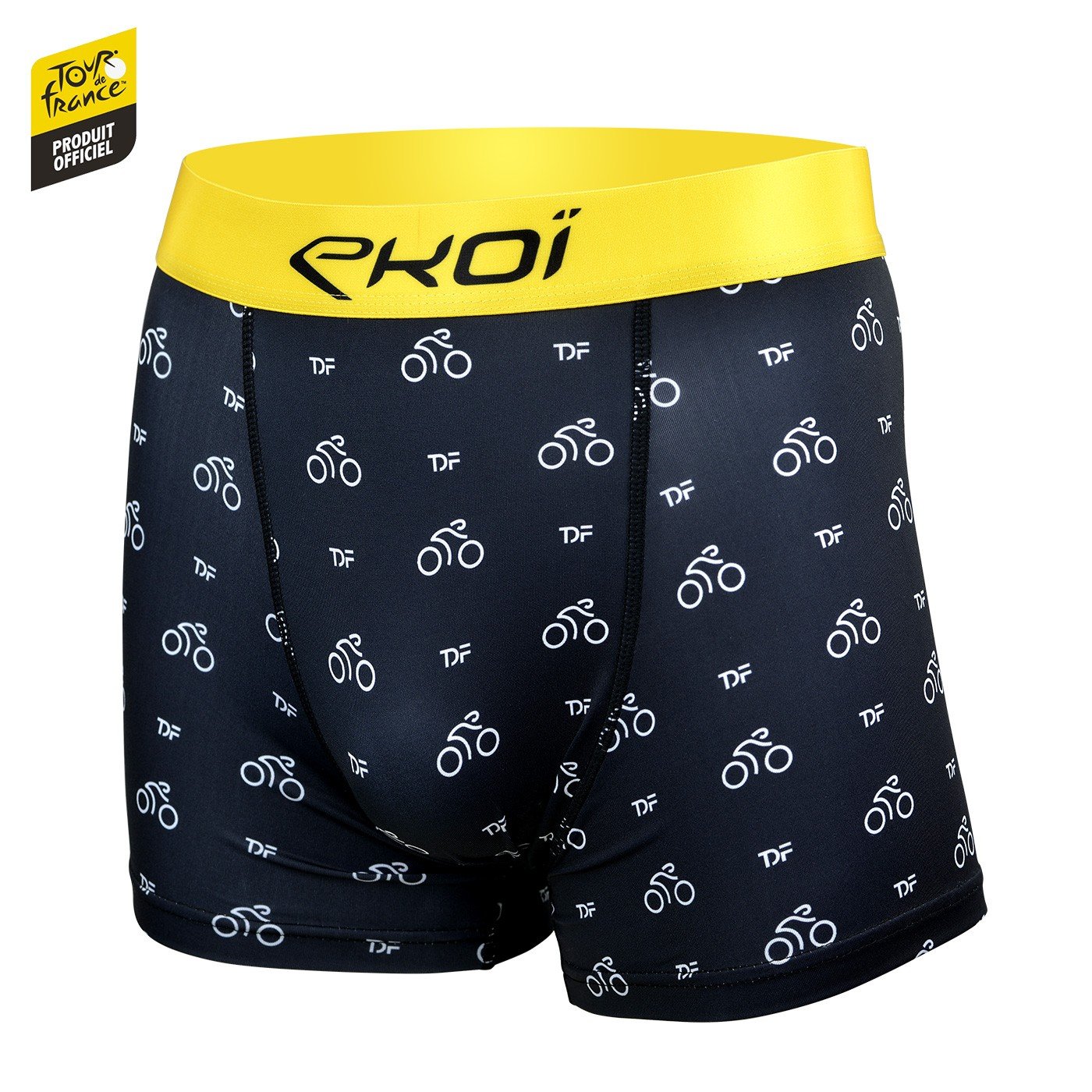 Boxerky Tour de France EKOI vélo černé EKOI