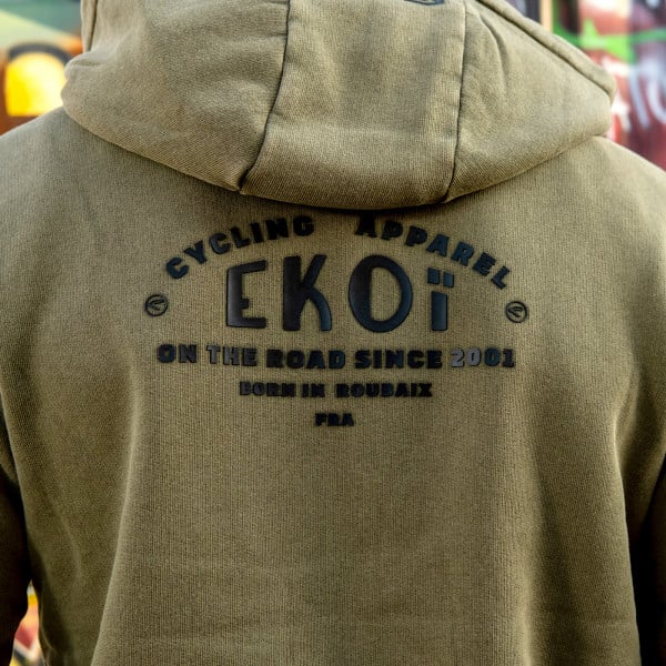 Sweat Zip Spirit EKOI Kaki