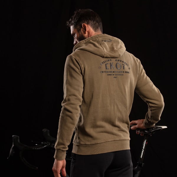 Sweat Zip Spirit EKOI Kaki