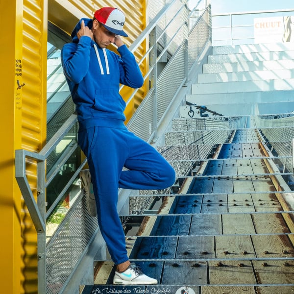 Jogg Pant Cycling Apparel EKOI Bleu Roi