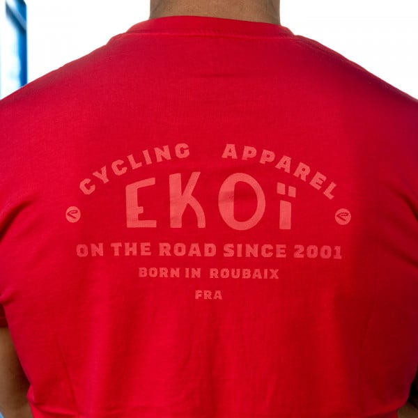 T-Shirt EKOI TEE SPIRIT Rouge