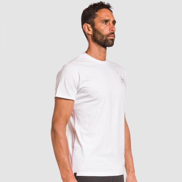 T-Shirt EKOI TEE 2001 CLASSIC Blanc
