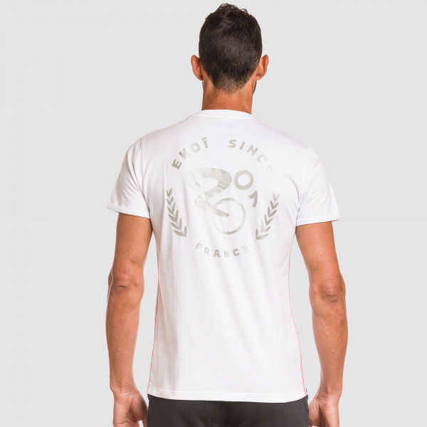 Camiseta EKOI TEE 2001 CLASSIC Blanco
