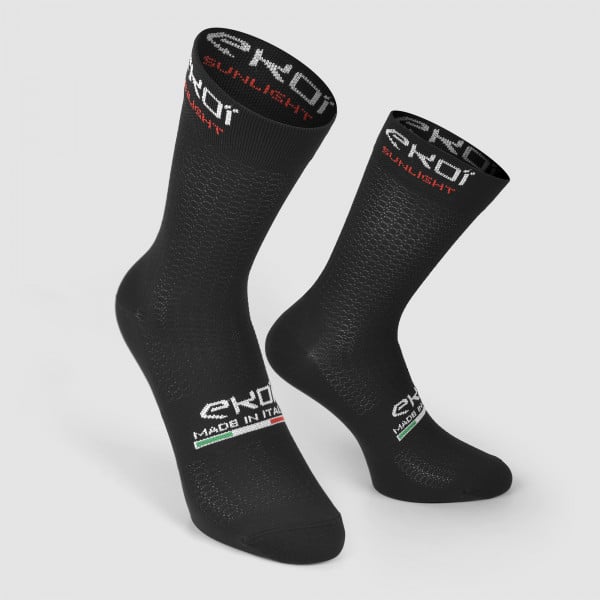 Photo Chaussettes été EKOI SUNLIGHT LINE Pro Team Noires