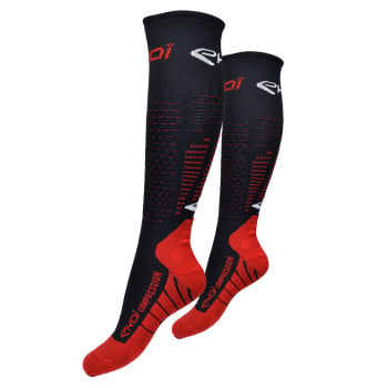 Chaussettes de r&eacute;cup&eacute;ration EKOI Racing Proteam Noir