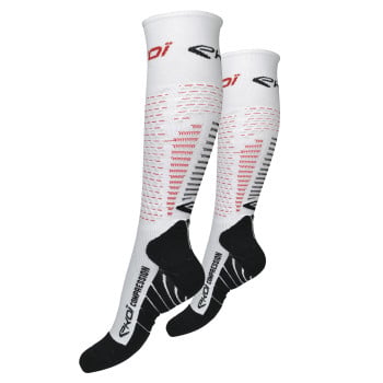 Chaussettes de r&eacute;cup&eacute;ration EKOI Racing Proteam Blanc
