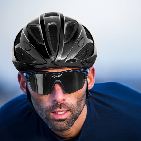 Gafas EKOI PERSOEVO4 S22 Negro mate Espejo Cat3